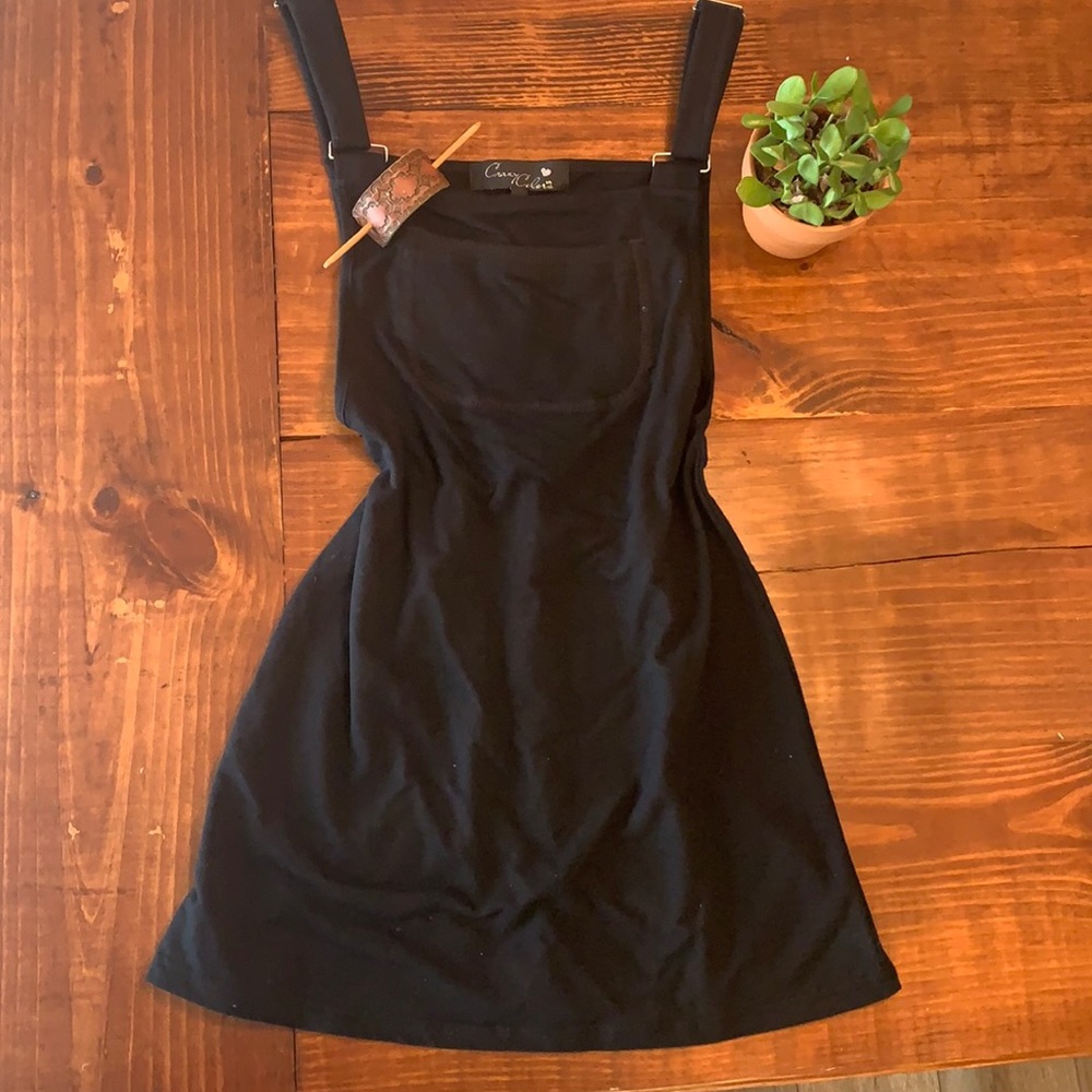 Black Casual Mini Dress